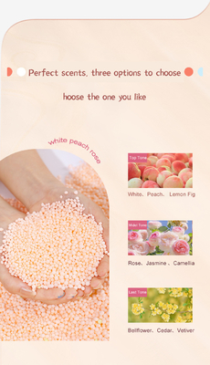 3 Colors Sustainable Laundry Booster Beads For Household Long Lasting Fragrance Clothing Protection