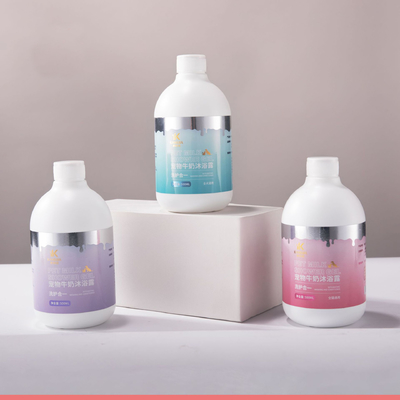 Sterilization Mite Removal Pet Shower Gel Care Fragrance , Three In One dog shower gel