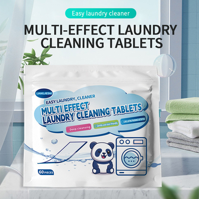 Laundry Bubble Paper Piece Cleaning Tablet Machine To Remove Stains Fragrance Deep Cleansing Mite Removal Stain Remo