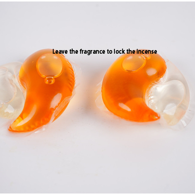 Double Chamber Laundry Capsules Sterilize Remove Mites Protect Color And Leave Fragrance For Deep Cleansing