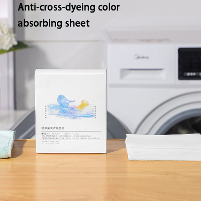 Household Color Absorbing Sheets To Prevent Cross Dying And Remove Mites Paper Laundry Detergent Sheets