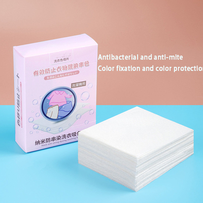 Anti Staining Sustainable Laundry Detergent Sheets Color Master For Mixed Washing Of Clothes