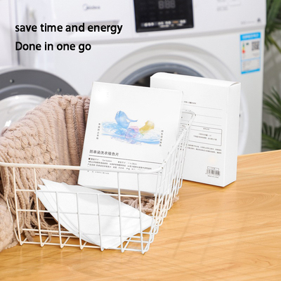 Anti Color Cross Washing Machine Sheets Mixed Color Absorber Sheets Paper Color Master