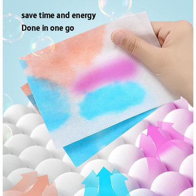 Household Color Absorbing Sheets To Prevent Cross Dying And Remove Mites Paper Laundry Detergent Sheets