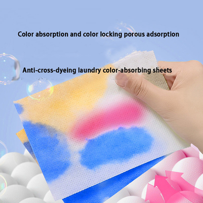 Nano Anti Cross Color Master Film Laundry Sheets Detergent For Home Color Absorbing Film
