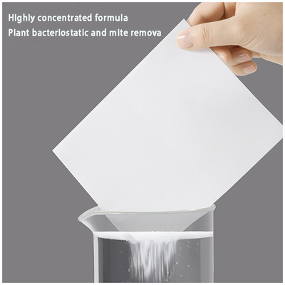 Portable Clothes Washing Sheets Bubble Wrap Powerful Decontamination And Fragrance Washer Sheets