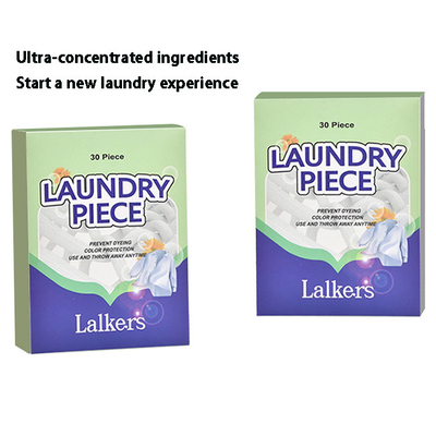 Clean And Stain Removing  Laundry Detergent Sheet Fragrant And Multi Effect Laundry Soap Sheets