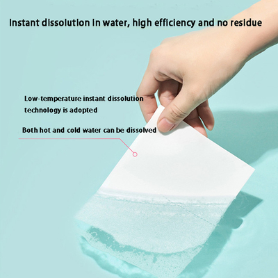 Anti Bacterial And Anti Mite Concentrated Laundry Cleaning Sheets With Clean Fragrance