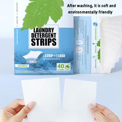 Household Clean Laundry Sheets Color Protection And Fragrance Laundry Tablets Factory Direct Sales