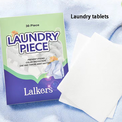 Fragrant And Smooth Laundry Detergent Strips Laundry Bubble Paper Stain Remover Ultra Rich