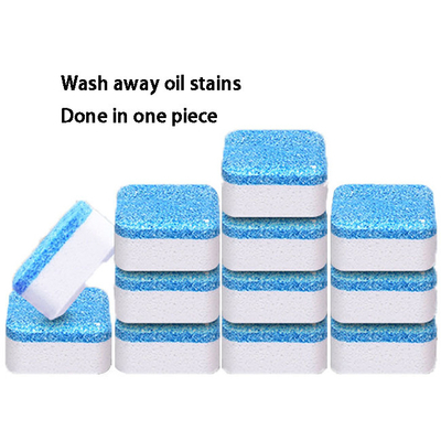 Special Three In One Dishwasher Cleaner Tablets Solid Low Temperature Effective Decontamination OEM For Dishwashers