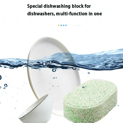 Special Three In One Dishwasher Cleaner Tablets Solid Low Temperature Effective Decontamination OEM For Dishwashers