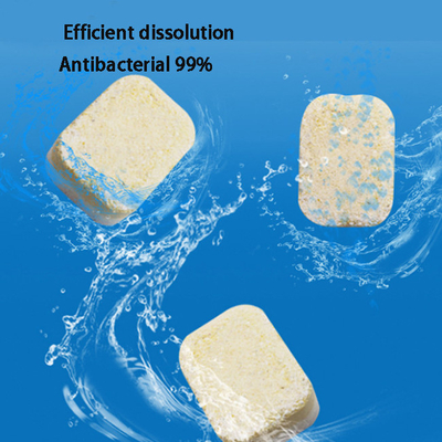 Tableware Chemical Free Dishwasher Tablets Degreasing Effervescent Tablets  Customized Size