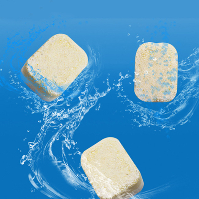 Household  Dishwasher Tablets No Plastic Instant Three In One Decontamination Cleaning Dishwashing Block