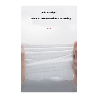 White Body Wet Wipes For Cats And Dogs Deodorizing And Antibacterial Foot Wipes