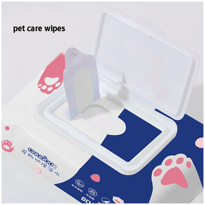 Deodorizing And Wiping Feet Pet Wet Wipes For Cats And Dogs Cleaning No Wash To Clean Eye Mucus