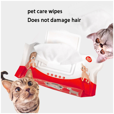 Pet Wet Wipes For Cats And Dogs No Rinse For Tear Stain Cleaning Deodorization And Cleaning Wet Wipes