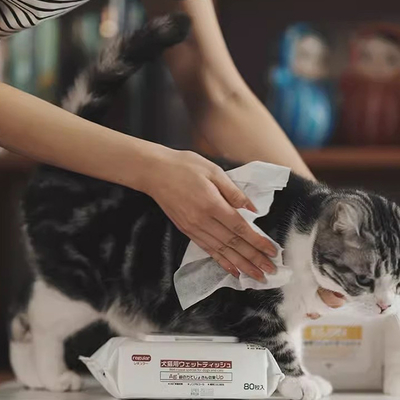 Pet Wet Wipes For Cats And Dogs No Rinse For Tear Stain Cleaning Deodorization And Cleaning Wet Wipes