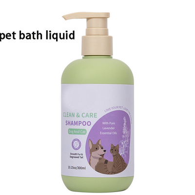 Cat And Dog Pet Shower Gel Clean And Long Lasting Fragrance Bath Shampoo