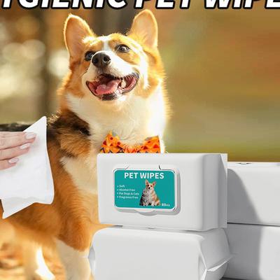 Wet Wipes For Pets Cats And Dogs To Remove Odors Clean Deodorize
