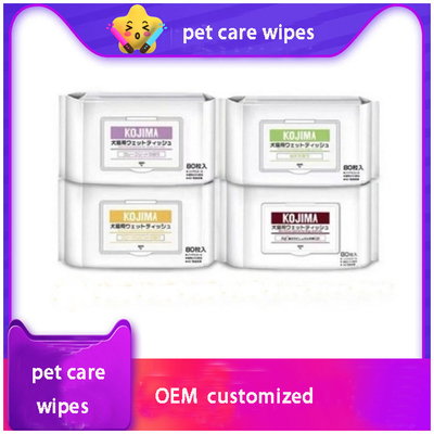 Wet Wipes For Pets Cats And Dogs To Remove Odors Clean Deodorize