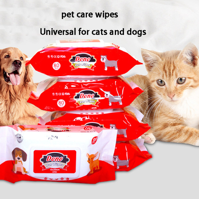 Wet Wipes For Pets Cats And Dogs To Remove Odors Clean Deodorize