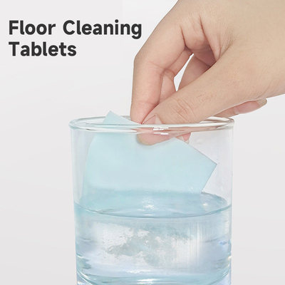Detergent Tablet Floor Cleaning Paper Environmental Friendly Formula Sheet Mopping Floor Cleaner Concentrate