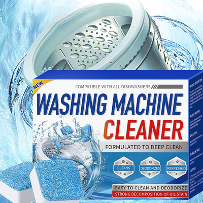 Washing Machine Effervescent Tablets Disinfection And Dirt Removal Detergent Solid Washing Machine Cleaning Agent