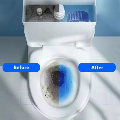 OEM Long Lasting Cistern Toilet Cleaning Tablet Deodorizer Bleach Cleaning Effervescent Blue Toilet Bowl Cleaner Tablets