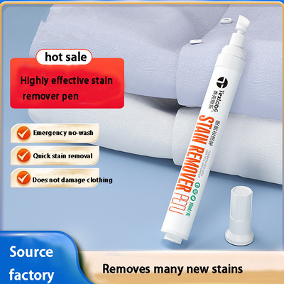 Stain Remover Pen For White Clothes To Remove Oil Stains Portable Clothes Dry Cleaning Agent No Wash