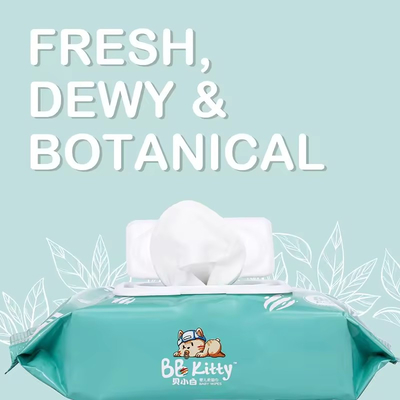 Baby Hand And Mouth Special Customized Wet Wipes 80 Large Pack Newborn Supplies