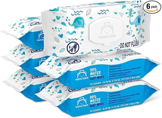 Water Based Baby Unscented Wet Wipes Soft Skin Friendly Customized 140*180MM