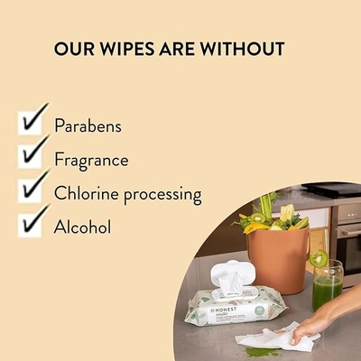 Safe And Reliable Wet Wipes Unscented Larger And Thicker Wet Wipes