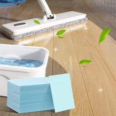OEM Disposable Fast Dissolve Strong Clean Mop Cleaning Paper For Floors Hotel Home