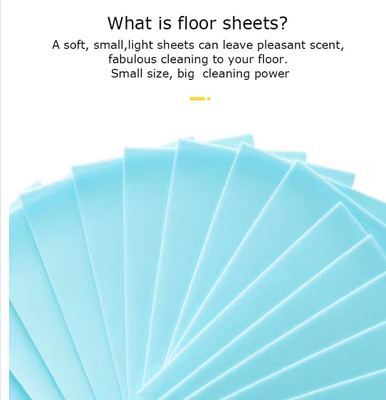 Household Eco Friendly Floor Cleaning Paper / No Phosphorus Floor Cleaning Sheets