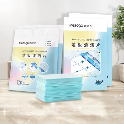 Household Eco Friendly Floor Cleaning Paper / No Phosphorus Floor Cleaning Sheets