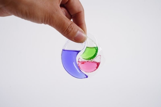 Three Cavity Laundry Pods Laundry Capsules Clean Sterilization Mite Removal Multi Effect Fragrance Beads