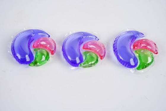 Three Cavity Laundry Pods Laundry Capsules Clean Sterilization Mite Removal Multi Effect Fragrance Beads