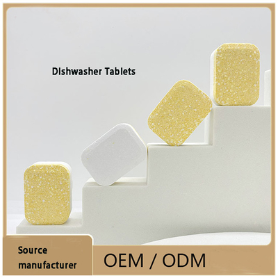 Hot Sale Tableware Detergent Dishwasher Detergent Tablets With Lemon Fragrance