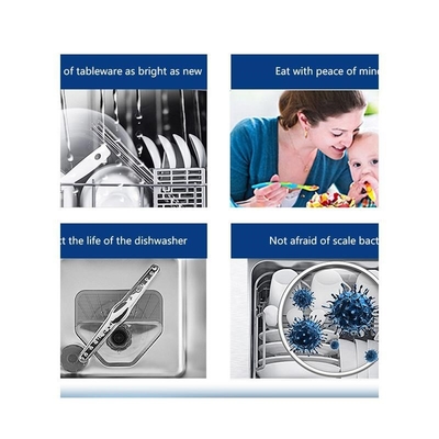 Dishwasher Cleaner Tablets Detergent Dish Washing Machine Effervescent Cleaner Tablet