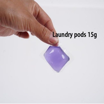 High Security  Lavender Laundry Pods Laundry Detergent With Box Pack For Baby