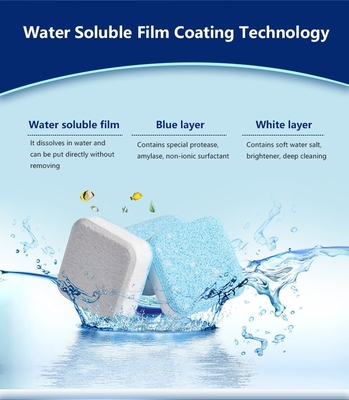 2024 Hot Selling Household Solid Detergent Cleaner Dishwashing Tablet