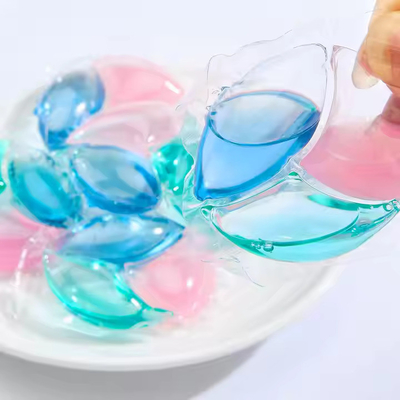 Custom Bulk Laundry Pods Manufacturer Deep Clean Stain Removal Dye Free Hypoallergenic Laundry Pods Capsule