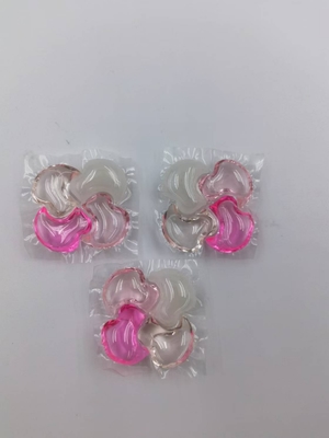 OEM 4 In 1 Household Washing Capsules Cherry Blossom Scent Laundry Detergent Capsules