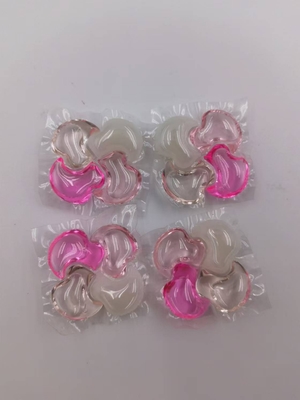 OEM 4 In 1 Household Washing Capsules Cherry Blossom Scent Laundry Detergent Capsules