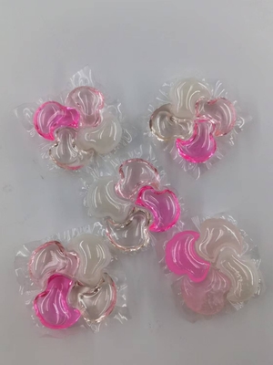 OEM 4 In 1 Household Washing Capsules Cherry Blossom Scent Laundry Detergent Capsules