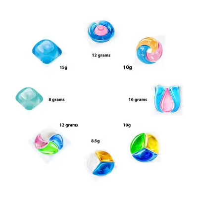 Customized Laundry Detergent Pods Deep Stain Removal Locking Fragrance Laundry Detergent Capsule