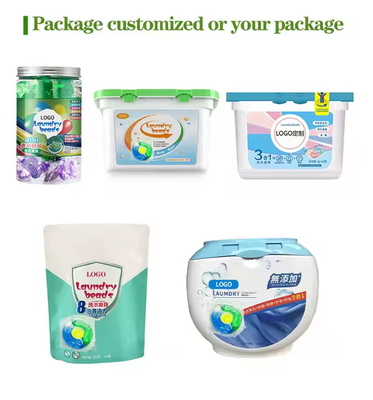 4 In 1 Laundry Capsules Washing Pod Liquid Gel Laundry Detergent Pods Fruity Fragrance For Fresh Apparel