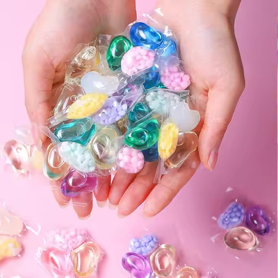 3in1 Concentrated Laundry Detergent Pods Color Protection & Fragrance Retention Clean Decontaminate Apparel
