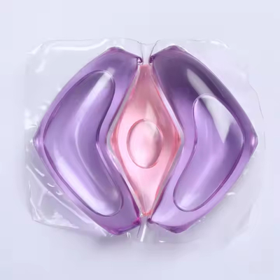 Large 25g Laundry Fragrance Beads Three-Chamber OEM/ODM Detergent Pods For Apparel Gel Shape